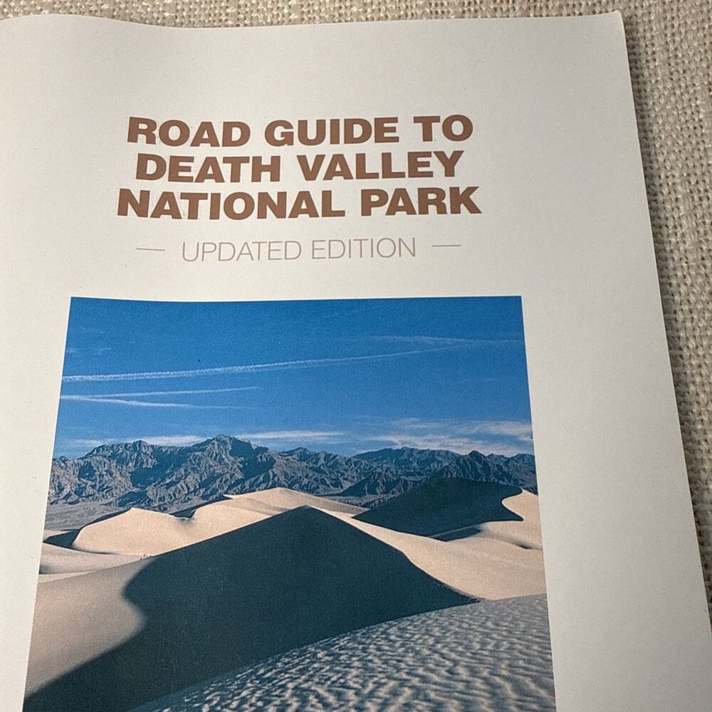 Death Valley Map Guide Lot National Geographic Illustrated Map Road & Hike Guide - Picture 16 of 16